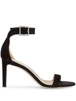 Giuseppe Zanotti sandales Neyla 85 mm en daim - Noir