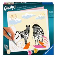 Ravensburger Schilderen op Nummer Zebra - thumbnail