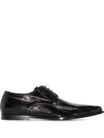 Dolce & Gabbana derbies à bout pointu - Noir