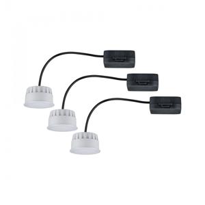 Paulmann LED-inbouwlamp voor badkamer Energielabel: G (A - G) LED 18 W Satijn