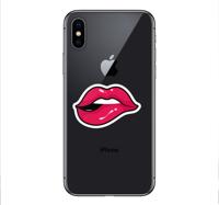 Stickers voor laptop grappige lippen laptop mobiel