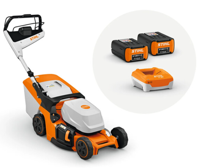 Stihl RMA 448.3 PV SET Accu Grasmaaier |Incl. 2x AP 300S accu + AL301 lader - WA412000010