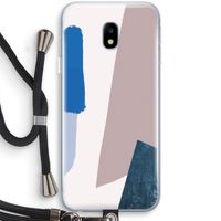 Lapis: Samsung Galaxy J3 (2017) Transparant Hoesje met koord