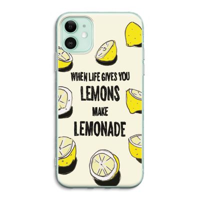 Lemonade: iPhone 11 Transparant Hoesje