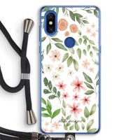 Botanical sweet flower heaven: Xiaomi Mi Mix 3 Transparant Hoesje met koord