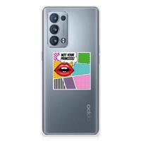 OPPO Reno 6 Pro Plus 5G | Sillicone Back Cover | Popart Princess