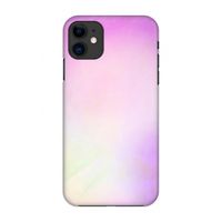 Flow mist pastel: Volledig geprint iPhone 11 Hoesje