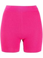 Jacquemus short de cyclisme nervuré Le Short Arancia - Rose - thumbnail