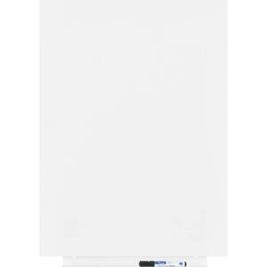 Rocada Whiteboard 6419R (b x h) 75 cm x 55 cm Wit (RAL 9003) Kunststof coating Incl. opbergbakje, Horizontaal- of verticaalformaat