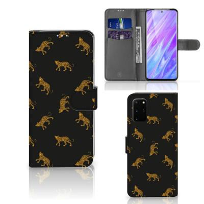 Telefoonhoesje | Met pasjeshouder | voor Samsung Galaxy S20 Plus Leopards