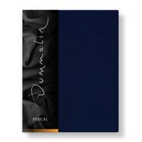 Dommelin Dommelin Hoeslaken Uni Percal 200TC 524 Navy 120x200/30