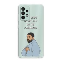 Hotline bling: Samsung Galaxy A52s 5G Transparant Hoesje
