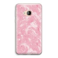 Abstract Painting Pink: HTC U Play Transparant Hoesje