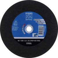 PFERD TOOLS 80 T 300-3,0 L SG CHOP HD STEEL/25,4 66323080 Doorslijpschijf recht 300 mm 20 stuk(s) Getemperd staal, Staal