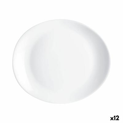 Dinerbord Luminarc Friends Time Wit Glas 30 x 26 cm (12 Stuks)