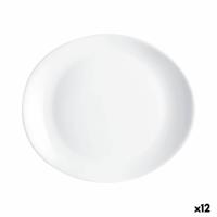 Dinerbord Luminarc Friends Time Wit Glas 30 x 26 cm (12 Stuks)
