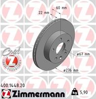 Remschijf Coat Z 400144820