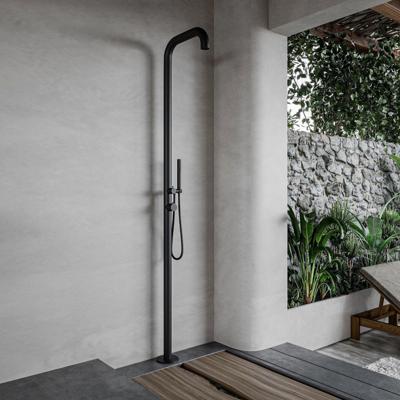 Buitendouche vrijstaand Fortifura Outdoor Original Met Handdouche Mat Zwart Fortifura