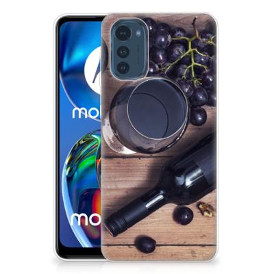 Motorola Moto E32/E32s | Siliconen Case | Wijn
