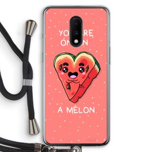 One In A Melon: OnePlus 7 Transparant Hoesje met koord