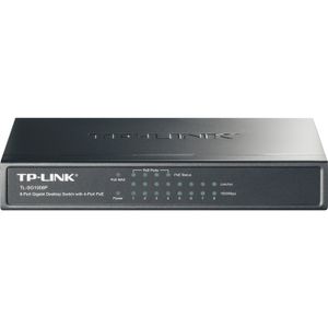 TP-Link TL-SG1008P Managed Gigabit Ethernet (10/100/1000) Power over Ethernet (PoE) Grijs