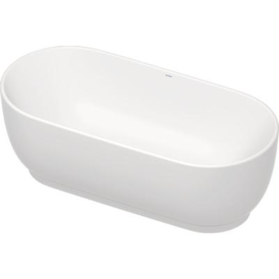 Duravit Luv vrijstaand bad 180x85cm met afvoer/overloop wit 700434000000000