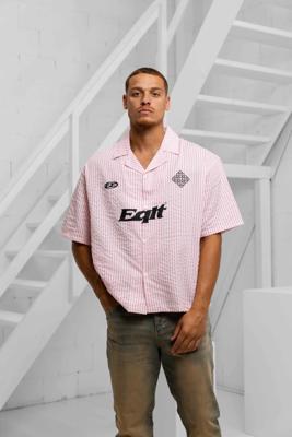 Equalité Jersey Boxy Shirt Heren Roze - Maat S - Kleur: Roze | Soccerfanshop