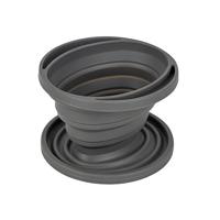 Bo-camp Koffiefilterhouder Opvouwbaar Koffiezetter Grijs