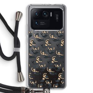 Zeemeermin: Xiaomi Mi 11 Ultra Transparant Hoesje met koord