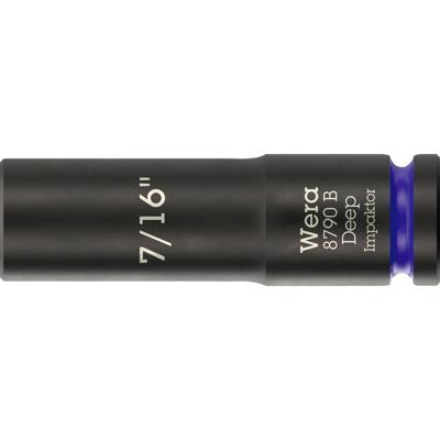 Wera 8790 B Impaktor Deep 05005567001 Dop (zeskant) Dopsleutelinzetstuk 7/16 Wera 8790 B Impaktor Deep 05005567001 Dop (zeskant) Dopsleutelinzetstuk 7/16