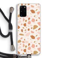 Terrazzo N°18: Samsung Galaxy S20 Plus Transparant Hoesje met koord