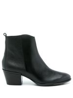 Sarah Chofakian bottines Nicolo en cuir - Noir