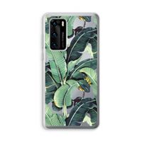 Bananenbladeren: Huawei P40 Transparant Hoesje