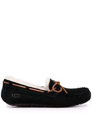 UGG chaussons Dakota en daim - Noir