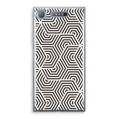 Magic pattern: Sony Xperia XZ1 Transparant Hoesje