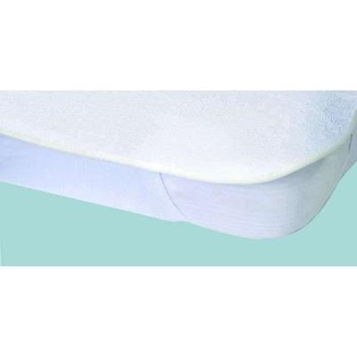 Alese waterdichte matrasbeschermer Elasretane badstof handdoek 100% katoen 140x190 cm wit