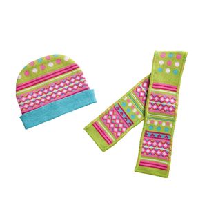 Heless poppen muts en sjaal, 38-45 cm