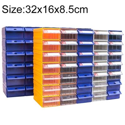 Verdikte gecombineerde kunststof delen kabinet lade Type Component vak gebouw materiële vak Hardware vak willekeurige kleur levering blokgrootte: 3