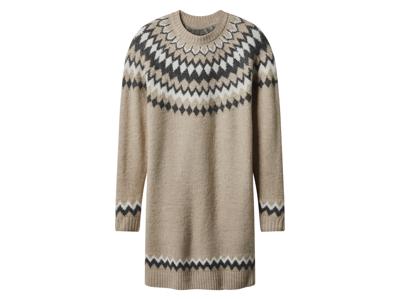 esmara Gebreide dames jurk (Beige, XS (32/34))