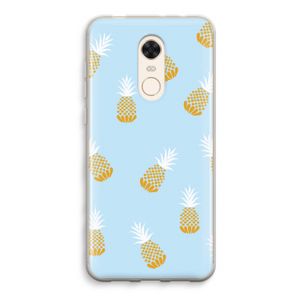 Ananasjes: Xiaomi Redmi 5 Transparant Hoesje