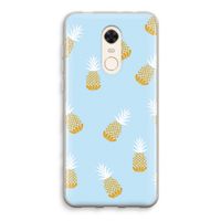 Ananasjes: Xiaomi Redmi 5 Transparant Hoesje