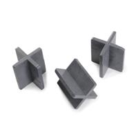 Voegkruis herbruikbaar zwart 5mm 50x55mm (50stuks.) - Gardenlux