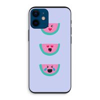 Smiley watermeloen: iPhone 12 mini Biologisch afbreekbaar hoesje