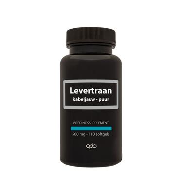 Levertraan kabeljauw puur 500mg