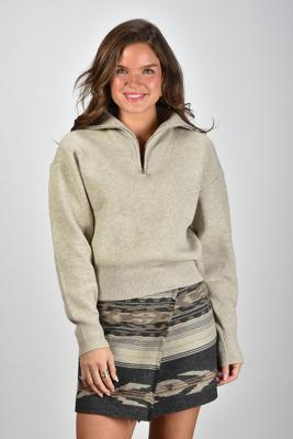 Marant Etoile trui Laranne PU0507FA-B3L04E light grey