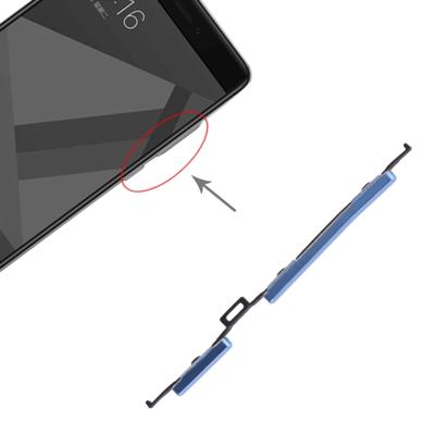 Aan/uit-knop en volume Control-knop voor Xiaomi Redmi Note 4X (blauw)