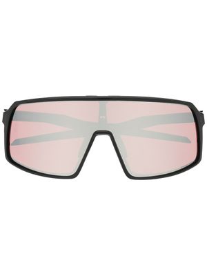 Oakley lunettes de soleil à monture carrée - Noir