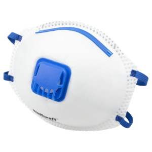 Wolfcraft Voorgevormde stofmaskers | Met ventiel | FFP2 | 15 stuks - 4948000