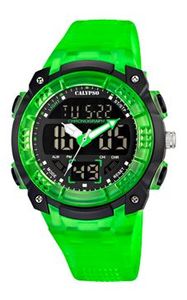 Horlogeband Calypso K5601-3 Rubber Groen