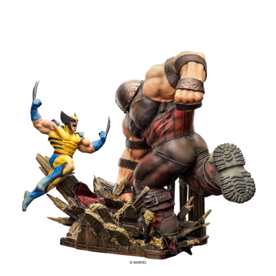 Iron Studios Wolverine vs Juggernaut 1/10 Statue